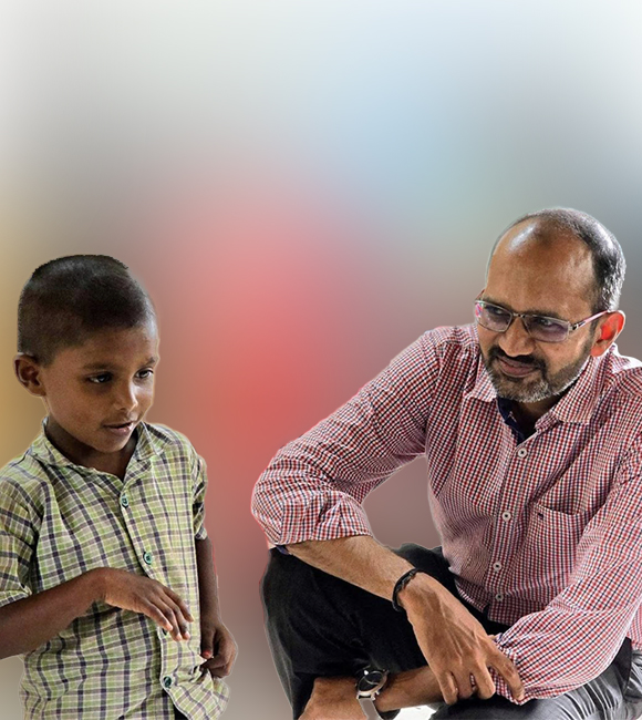 Students in rural Tamil Nadu